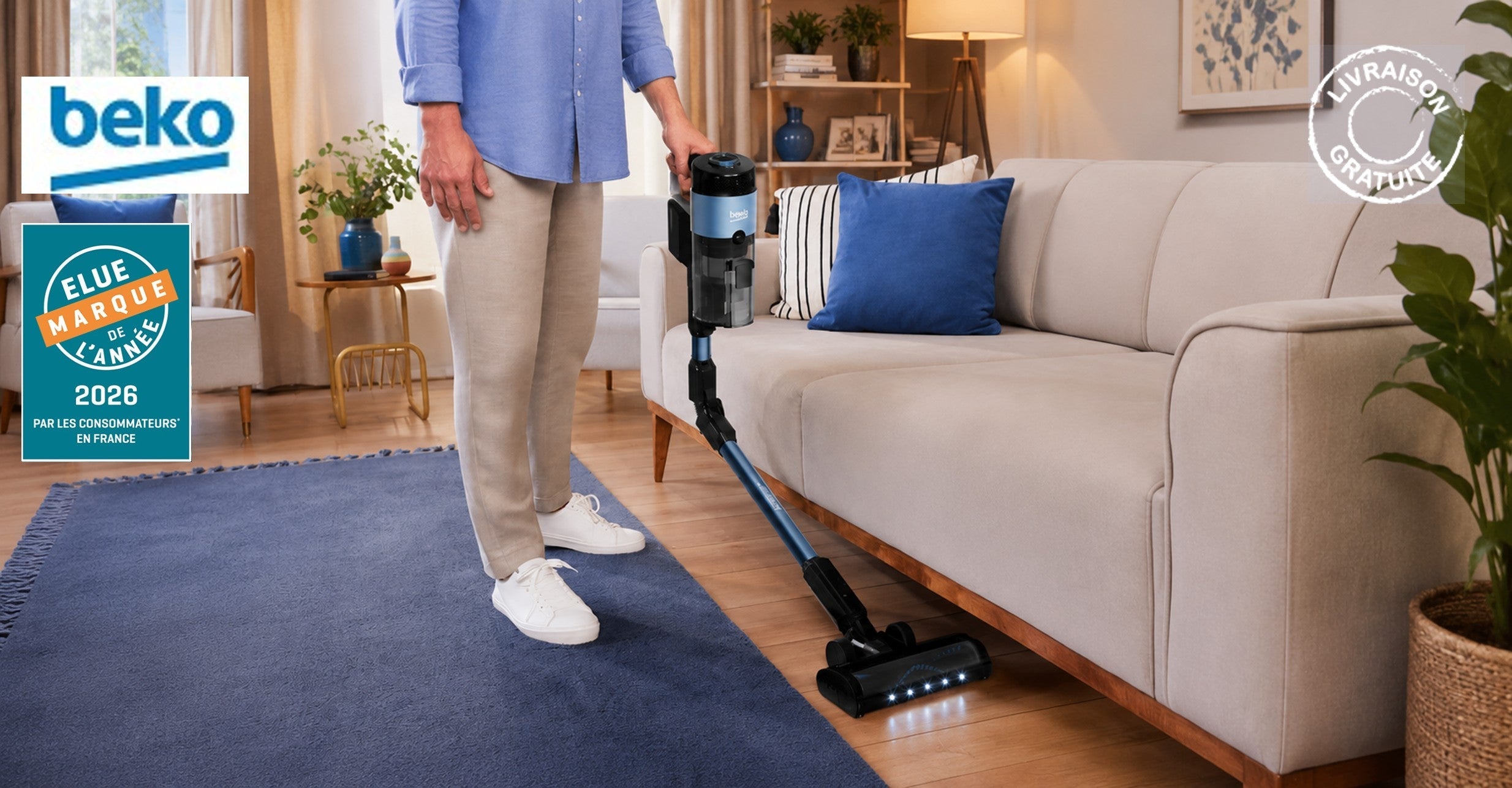 Beko - Aspirateur balai sans fil