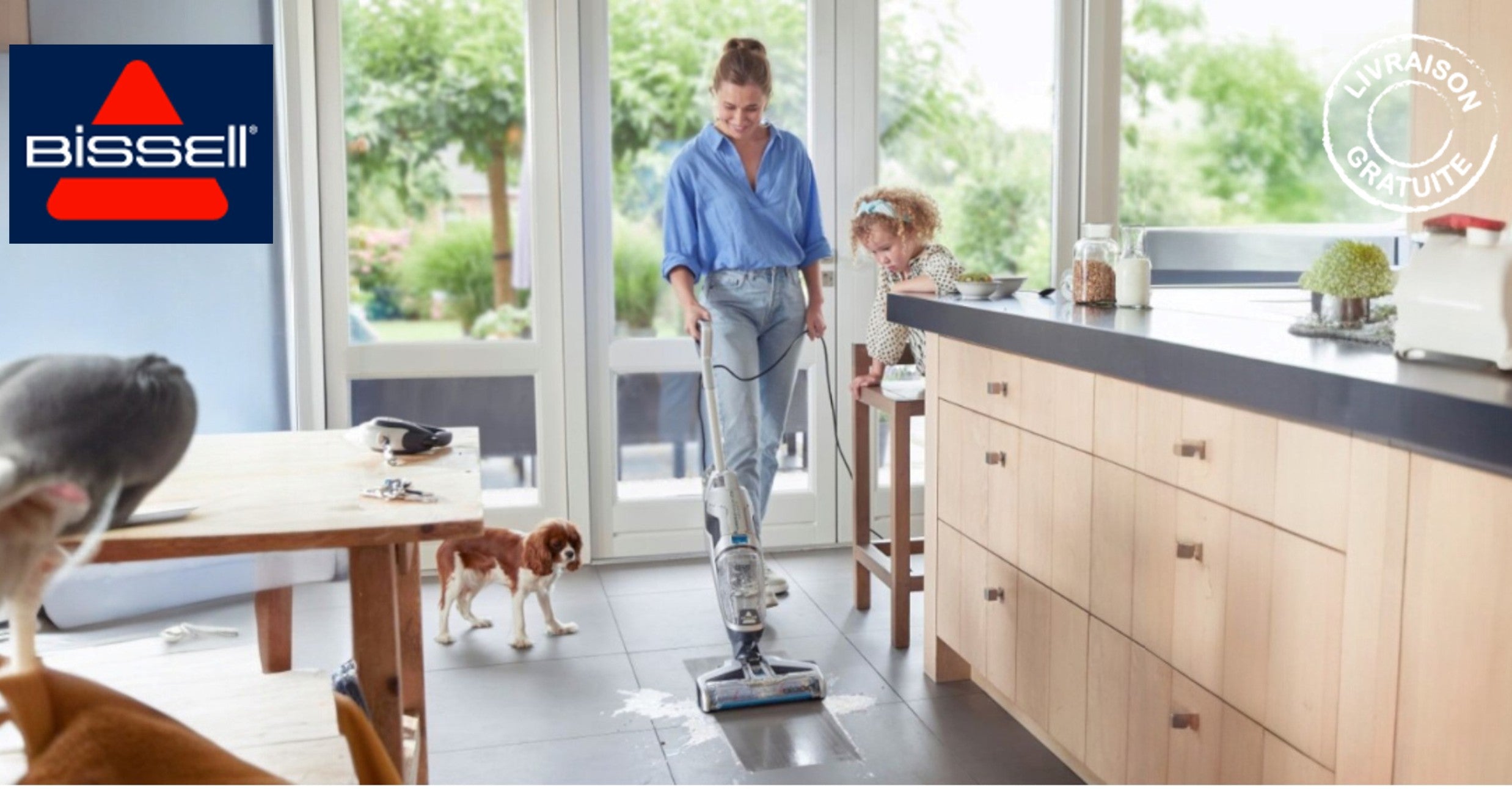 Bissel - Aspirateur laveur