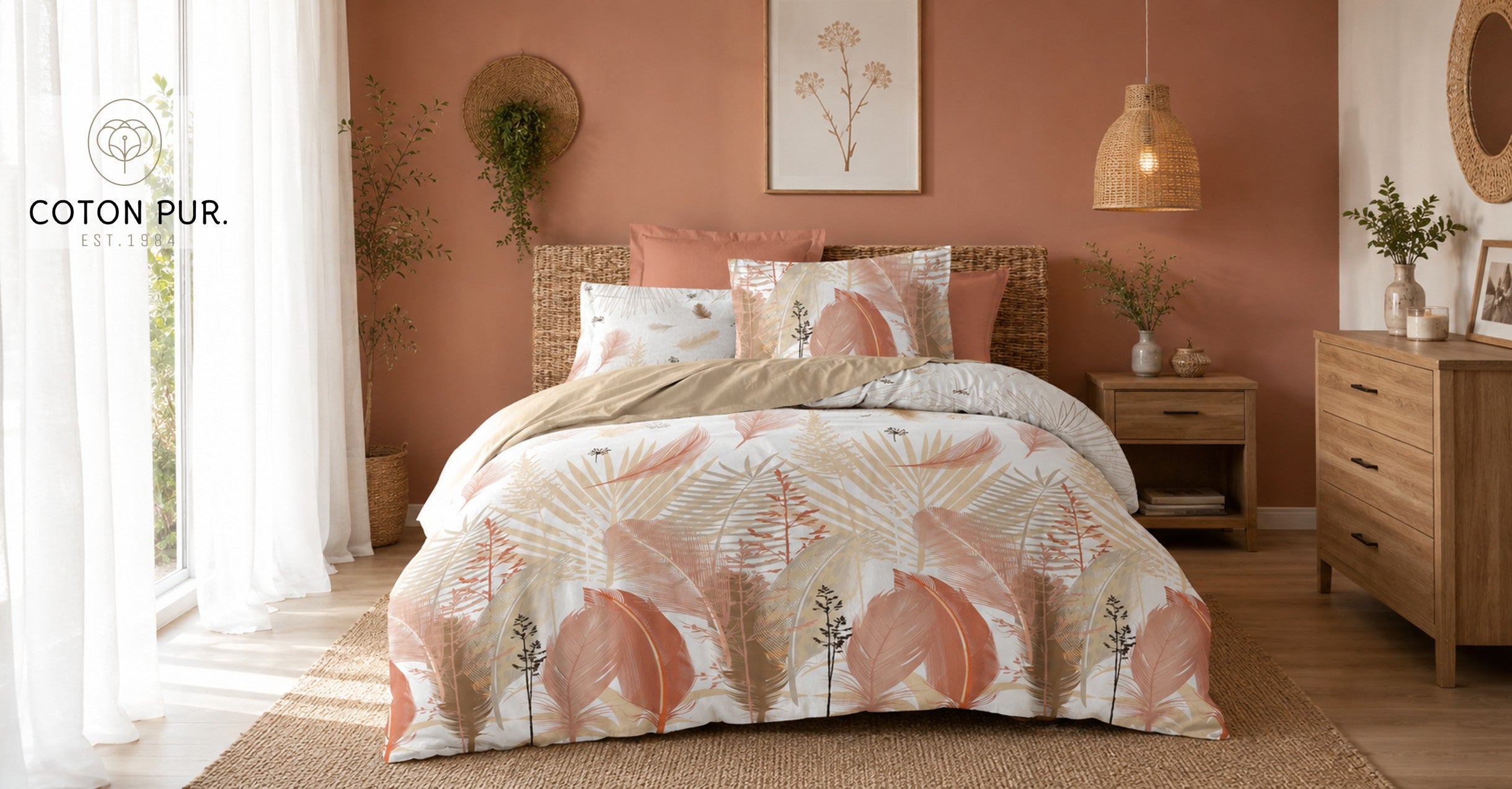 Coton Pur - Linge de lit 100% polyester