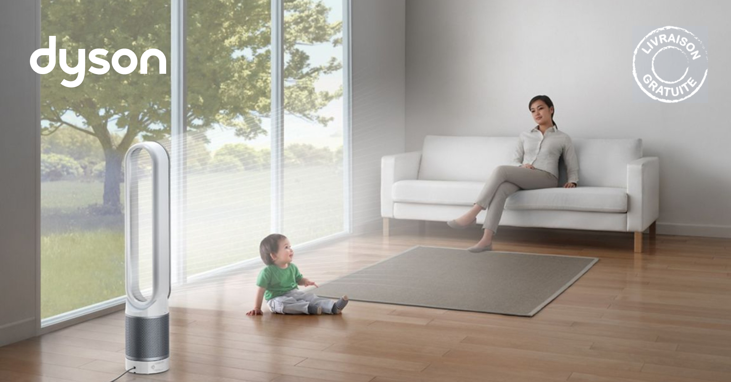 Dyson - Purificateur ventilateur Pure Cool