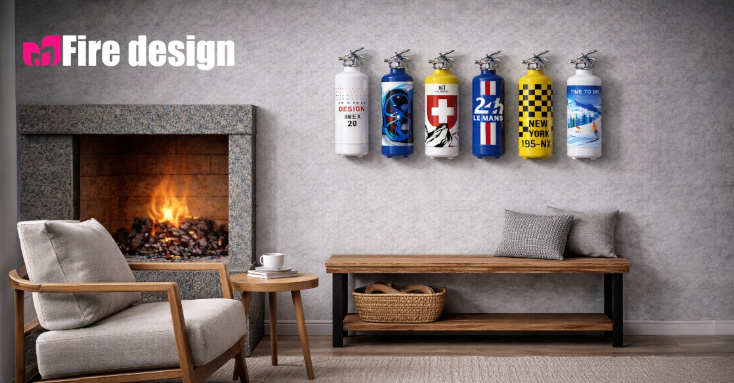 Fire Design - Extincteurs design