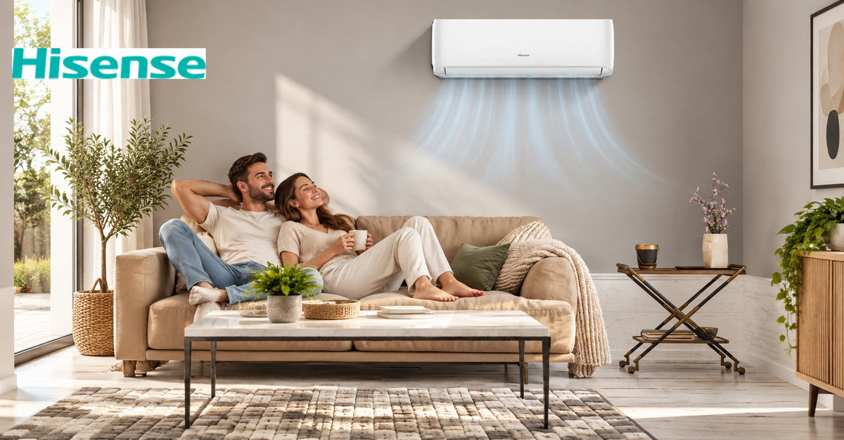 Hisense - Climatiseur réversible Bi-split