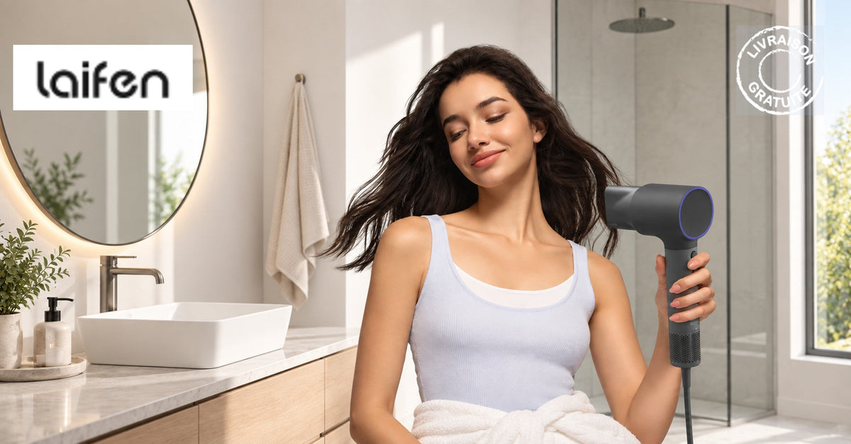 Laifen - Sèche-cheveux et brosse à dents