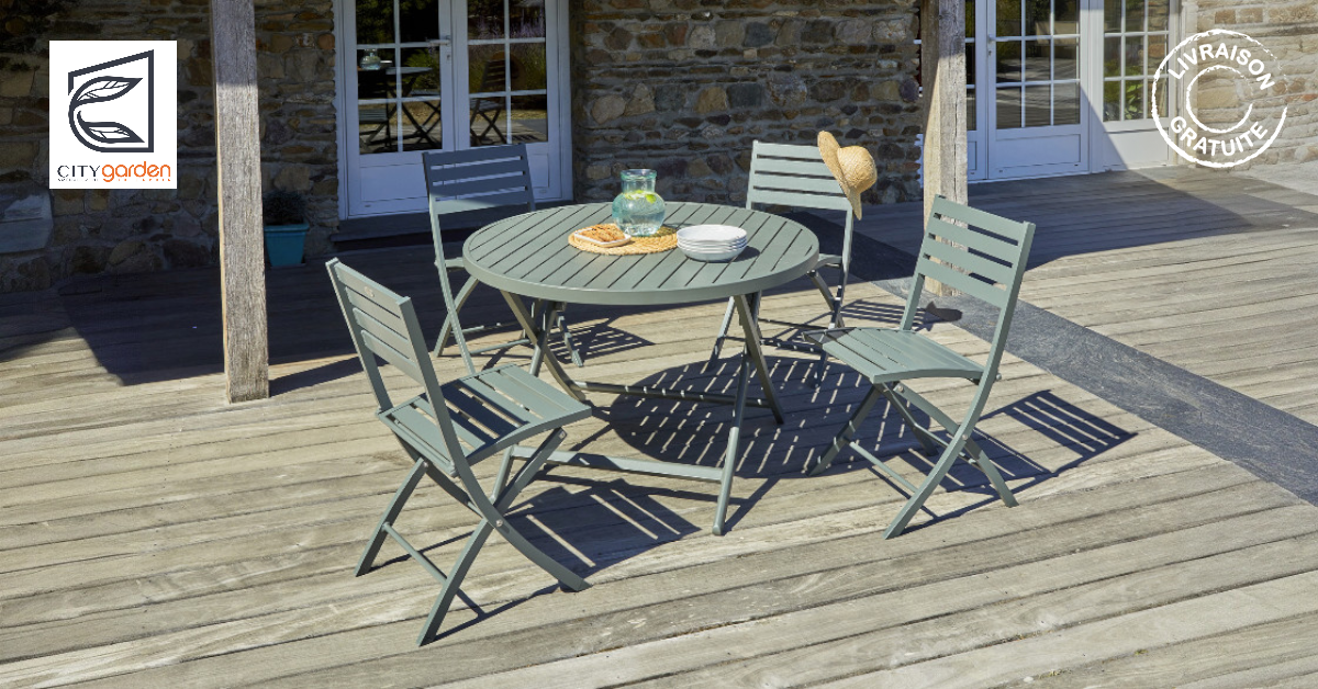 City Garden - Tables et chaises d'extérieur