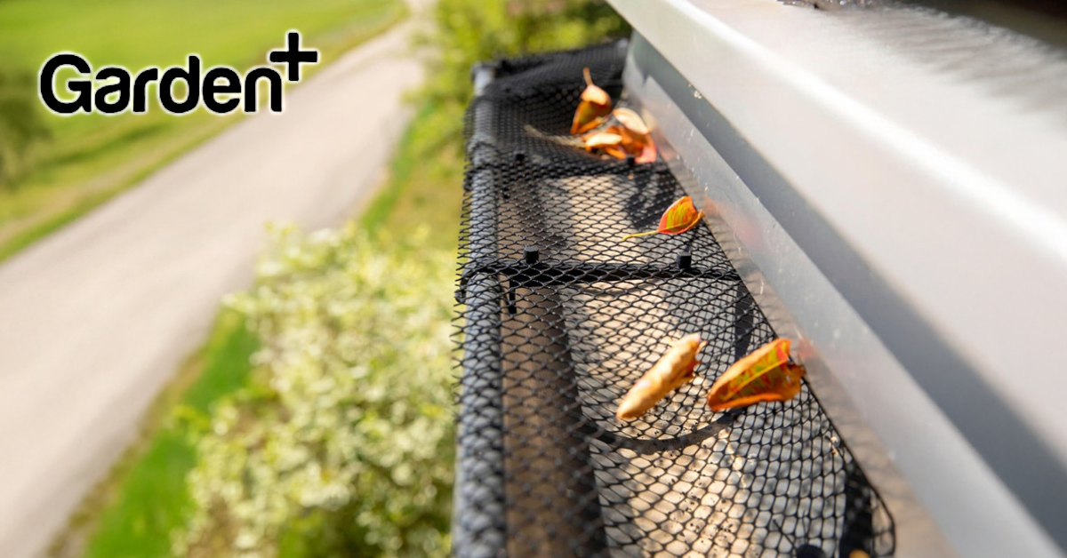 Garden+ - Grillage de Protection en Mailles Fines pour Gouttière
