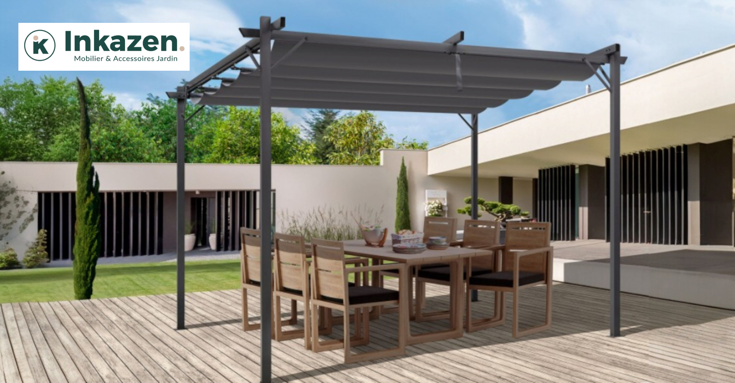 Inkazen - Pergolas, paravents, voiles d'ombrage et stores