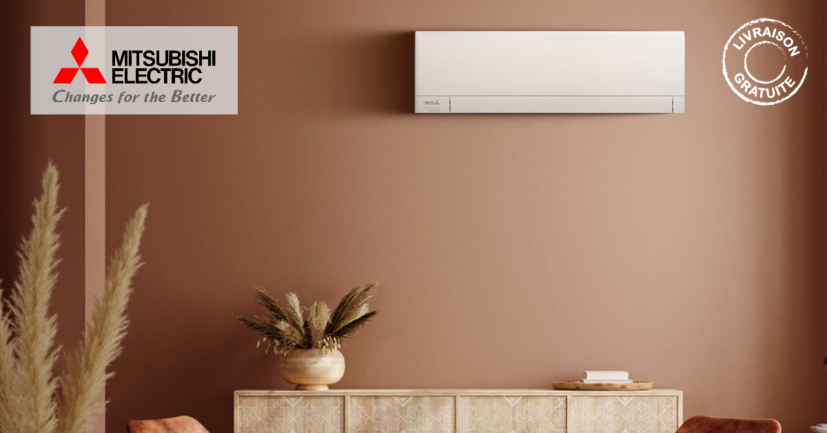 Mitsubishi - Climatiseur mural réversible