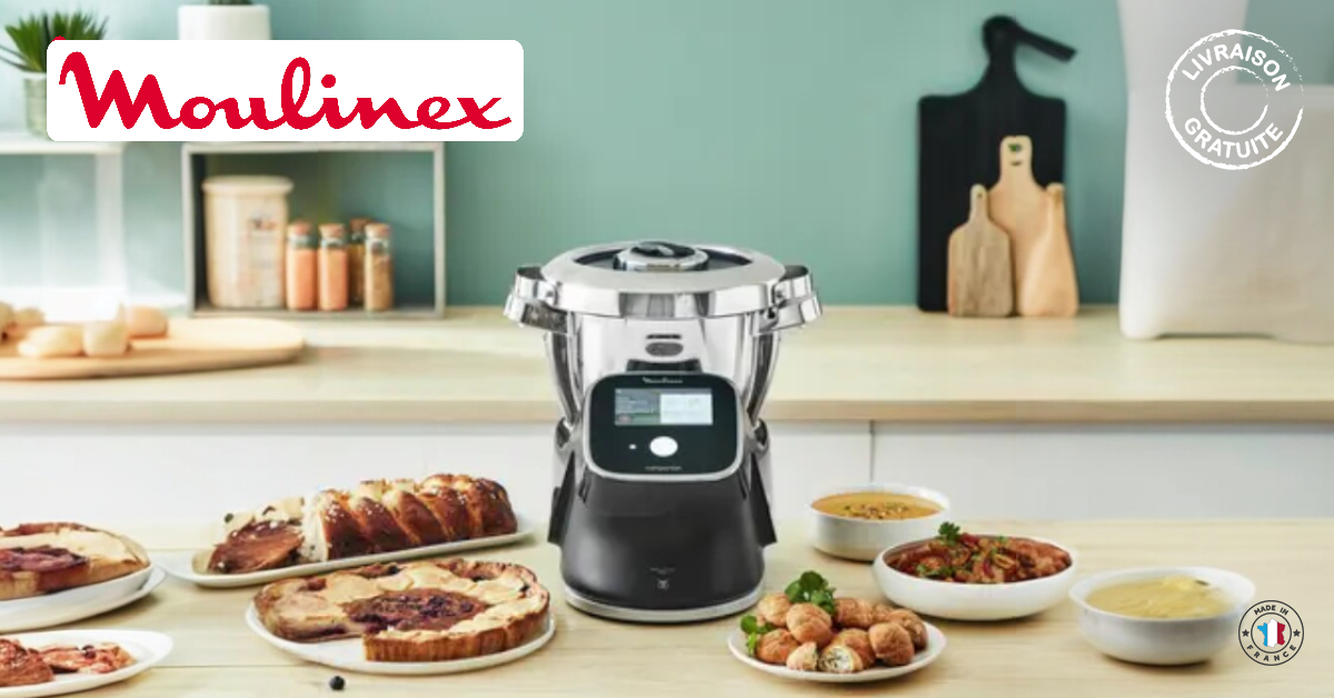 Moulinex - Robot de cuisine i-Companion Touch pro
