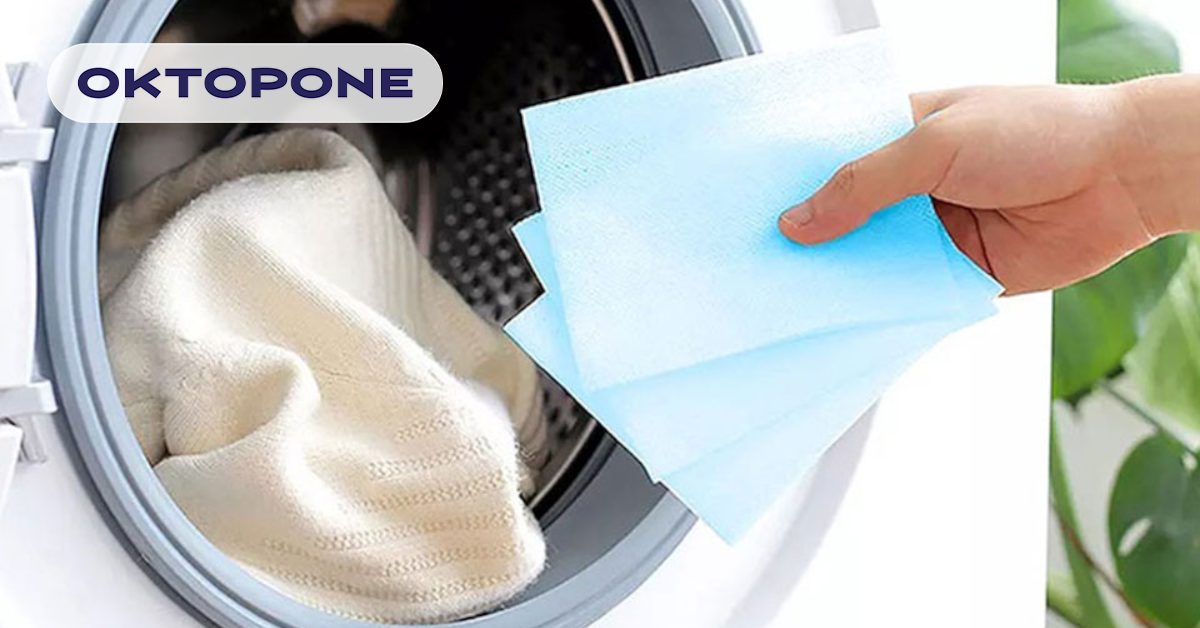 Oktopone - Eco-Feuilles de Lessive Solubles Ecologiques