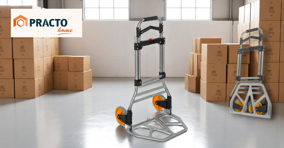 Practo Home - Diables pliants, en aluminium et acier