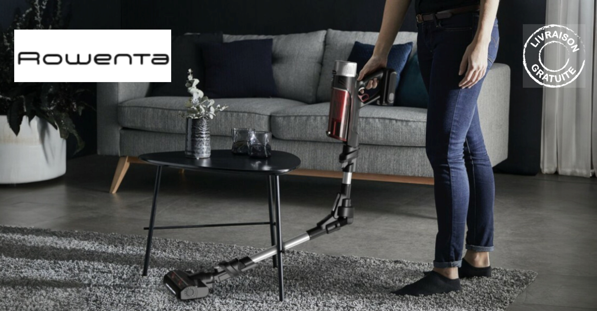 Rowenta - Aspirateur balai Xforce Flex