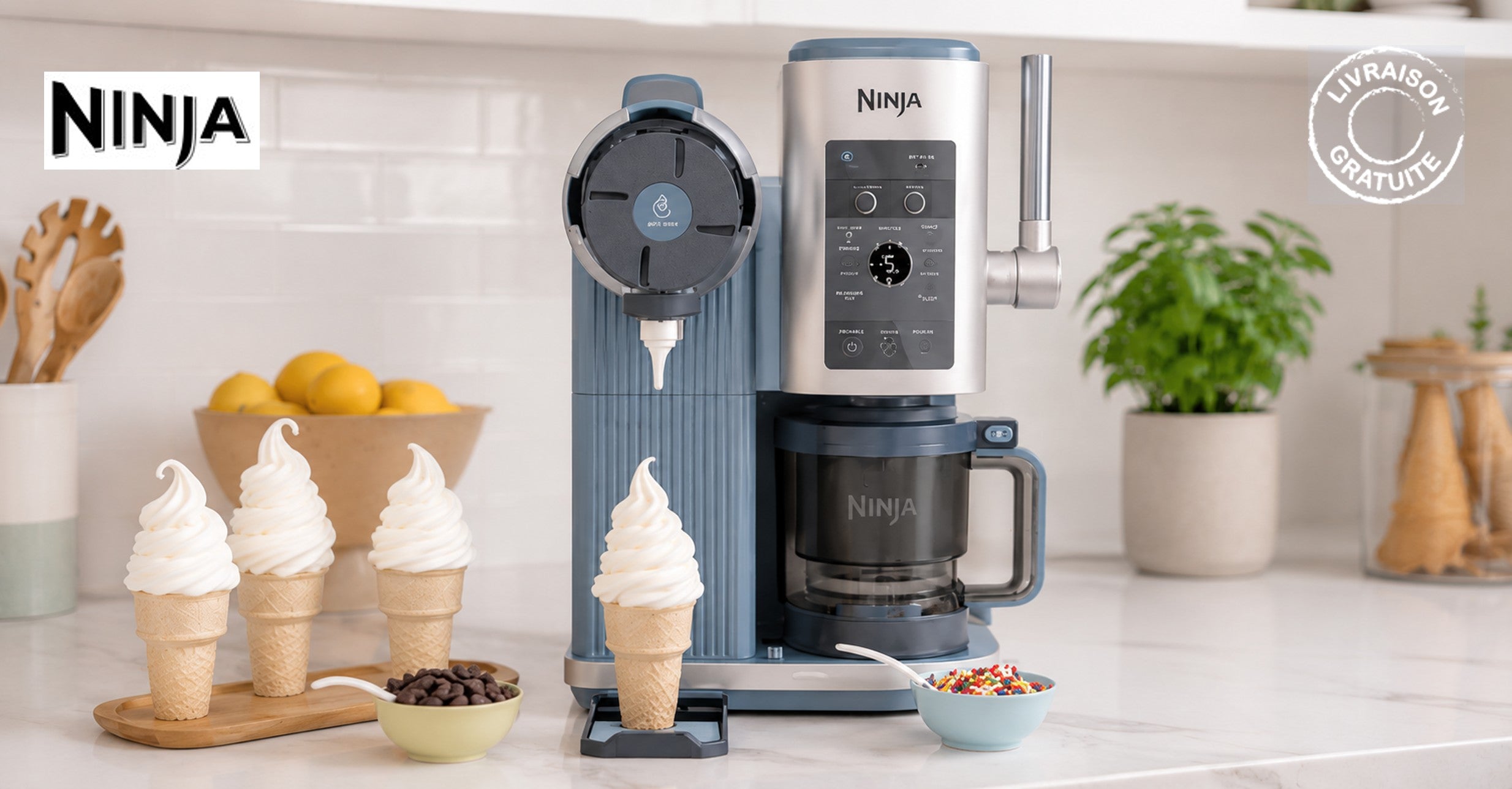Ninja - Machine à glace Creami swirl