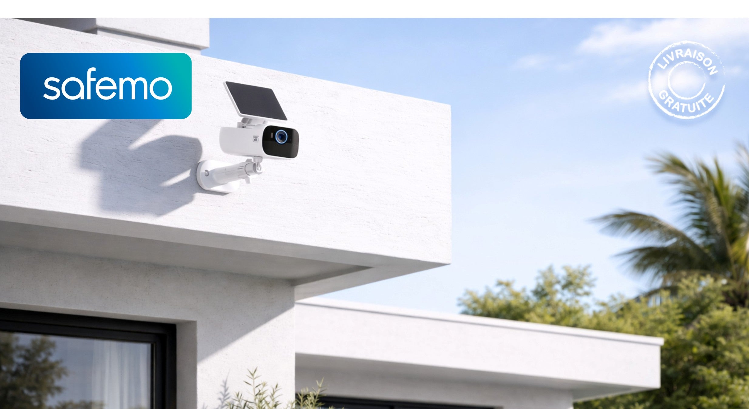 Safemo - Caméras extérieures solaires