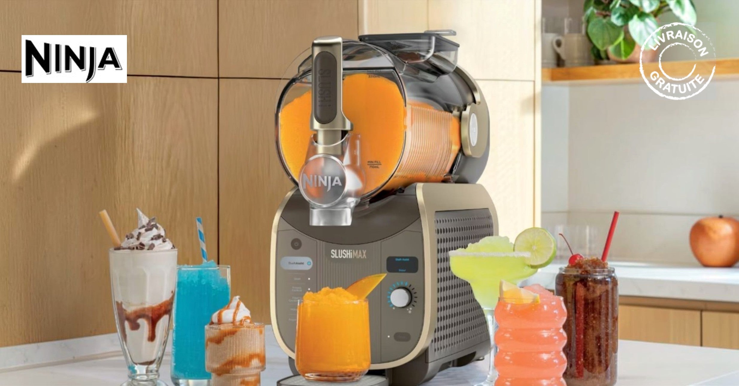Ninja - Machine à granités et boissons glacées SLUSHi MAX