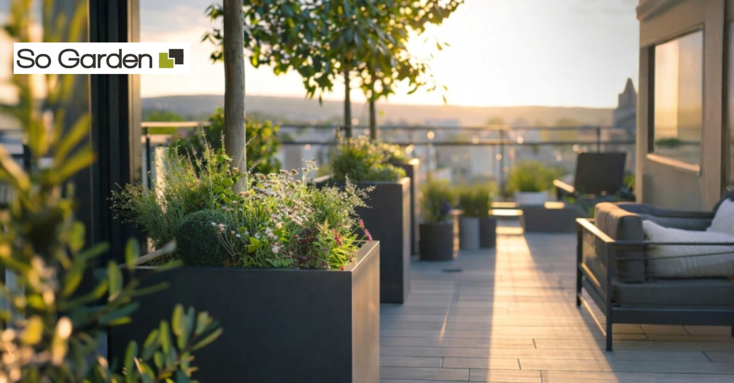 So Garden - Jardinières de qualité professionnelle en fibre de verre