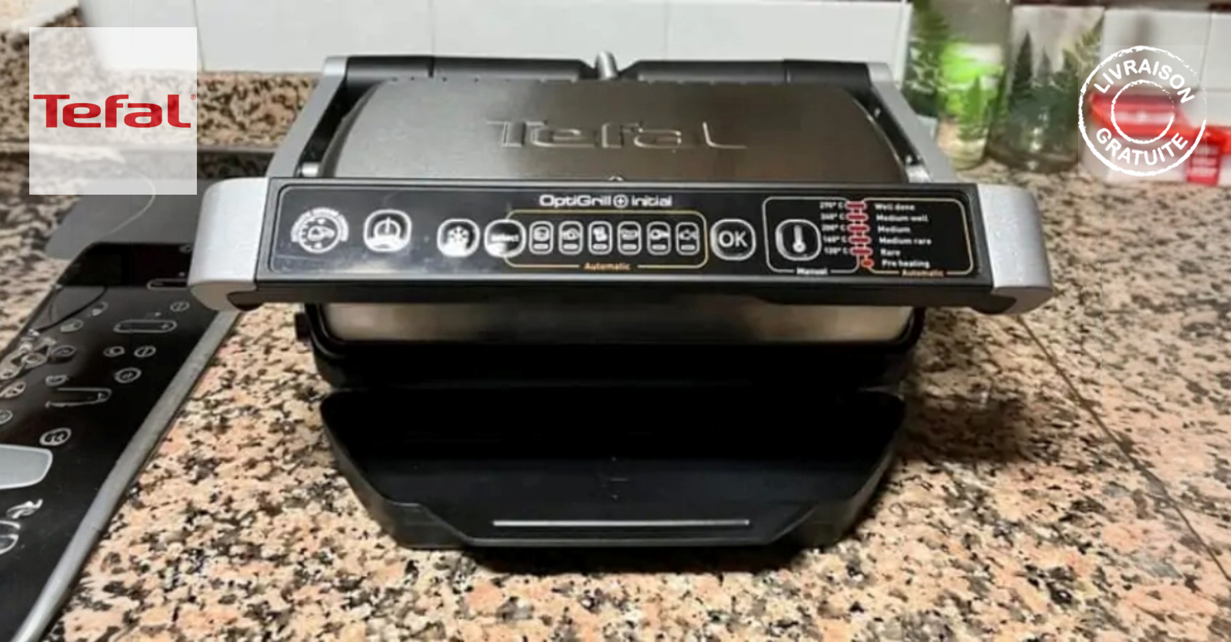 Tefal - Plancha Optigrill