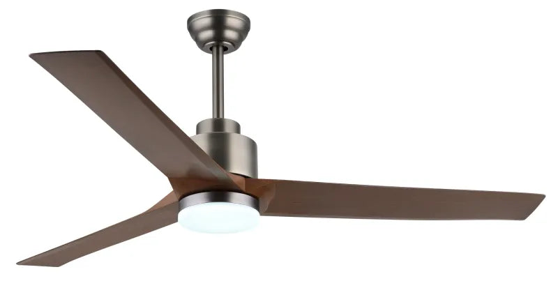 Ventilateur de plafond métal gris foncé - Modesto