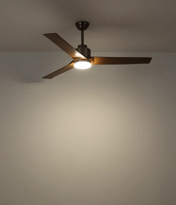 Ventilateur de plafond métal gris foncé - Modesto