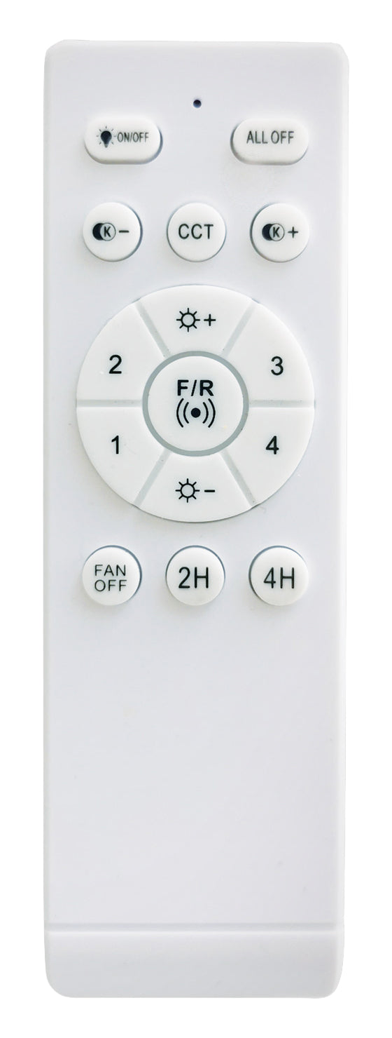 Ventilateur de plafond métal blanc mat Hines