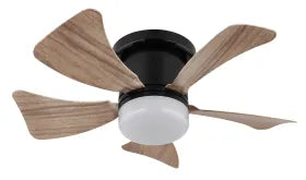Ventilateur de plafond métal noir mat - Hines