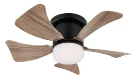 Ventilateur de plafond métal noir mat - Hines