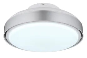 Ventilateur de plafond plastique blanc mat - Carney