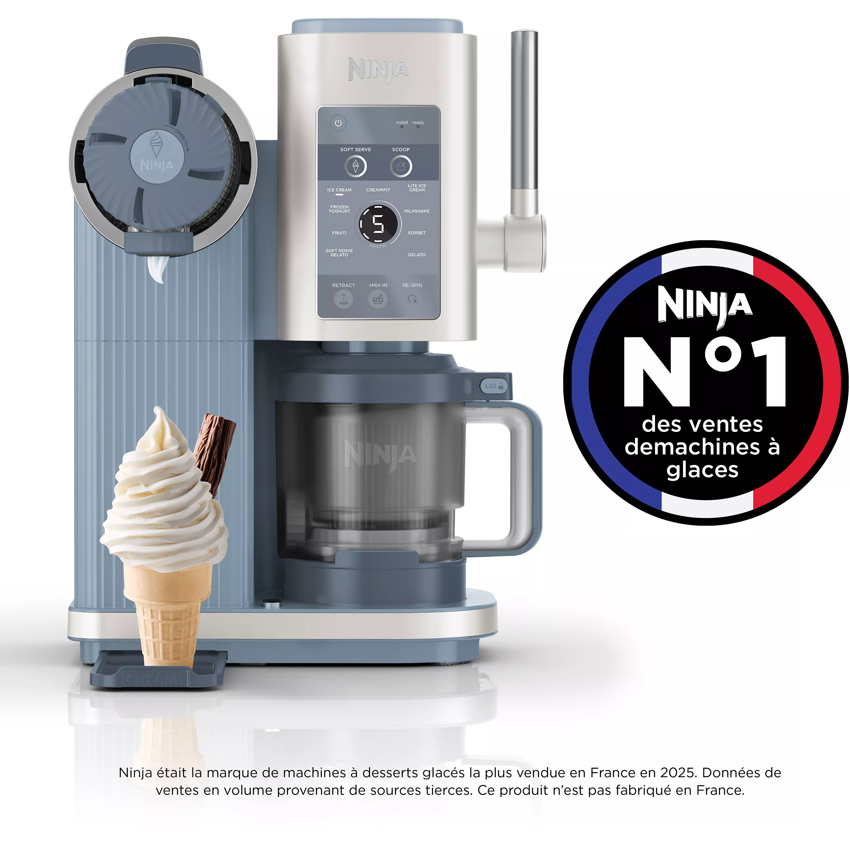 Sorbetière NINJA Creami swirl