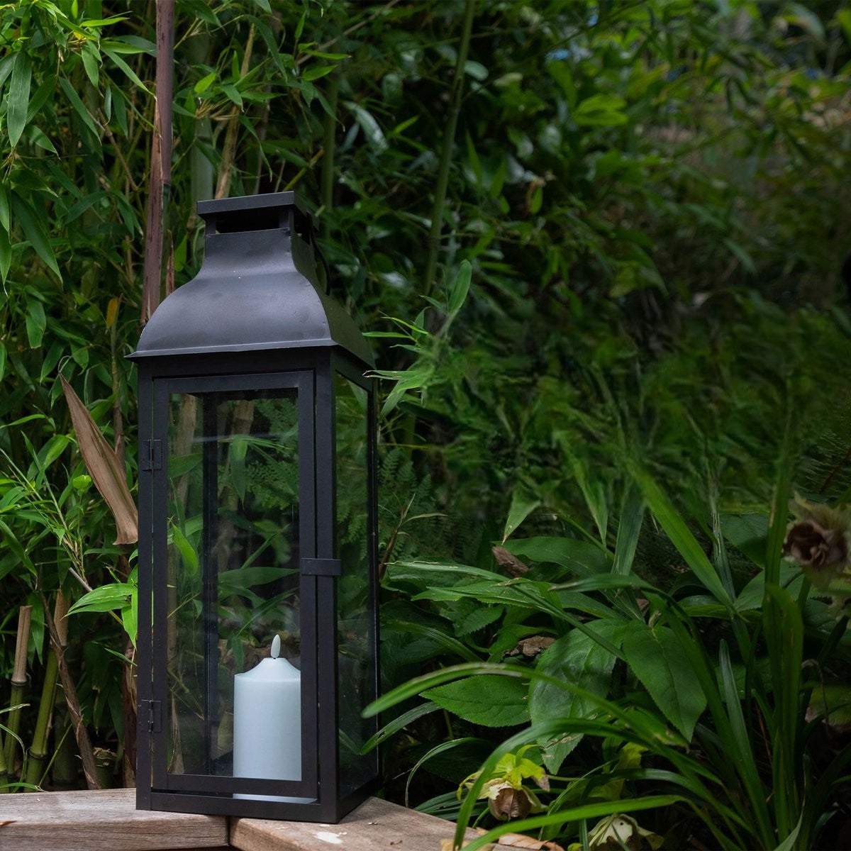 Lot de 2 lanternes Photophores bougie