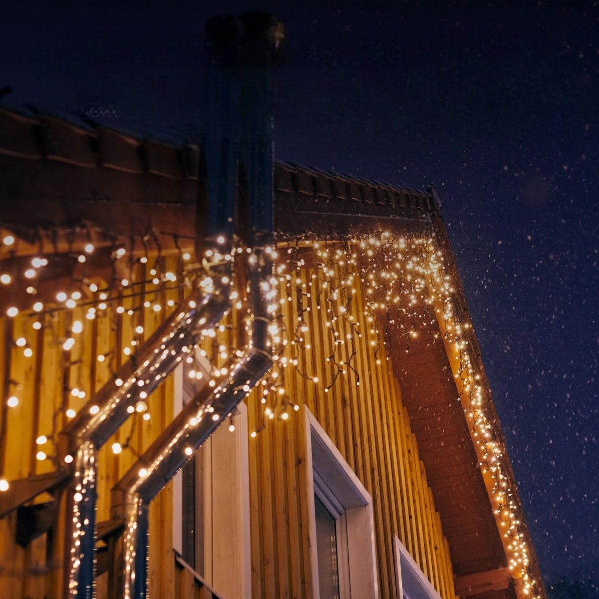 Guirlande lumineuse Blanc chaud - 200 LED