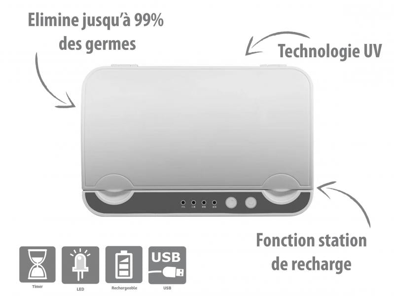 Boitier de désinfection UV Nomade BOXY