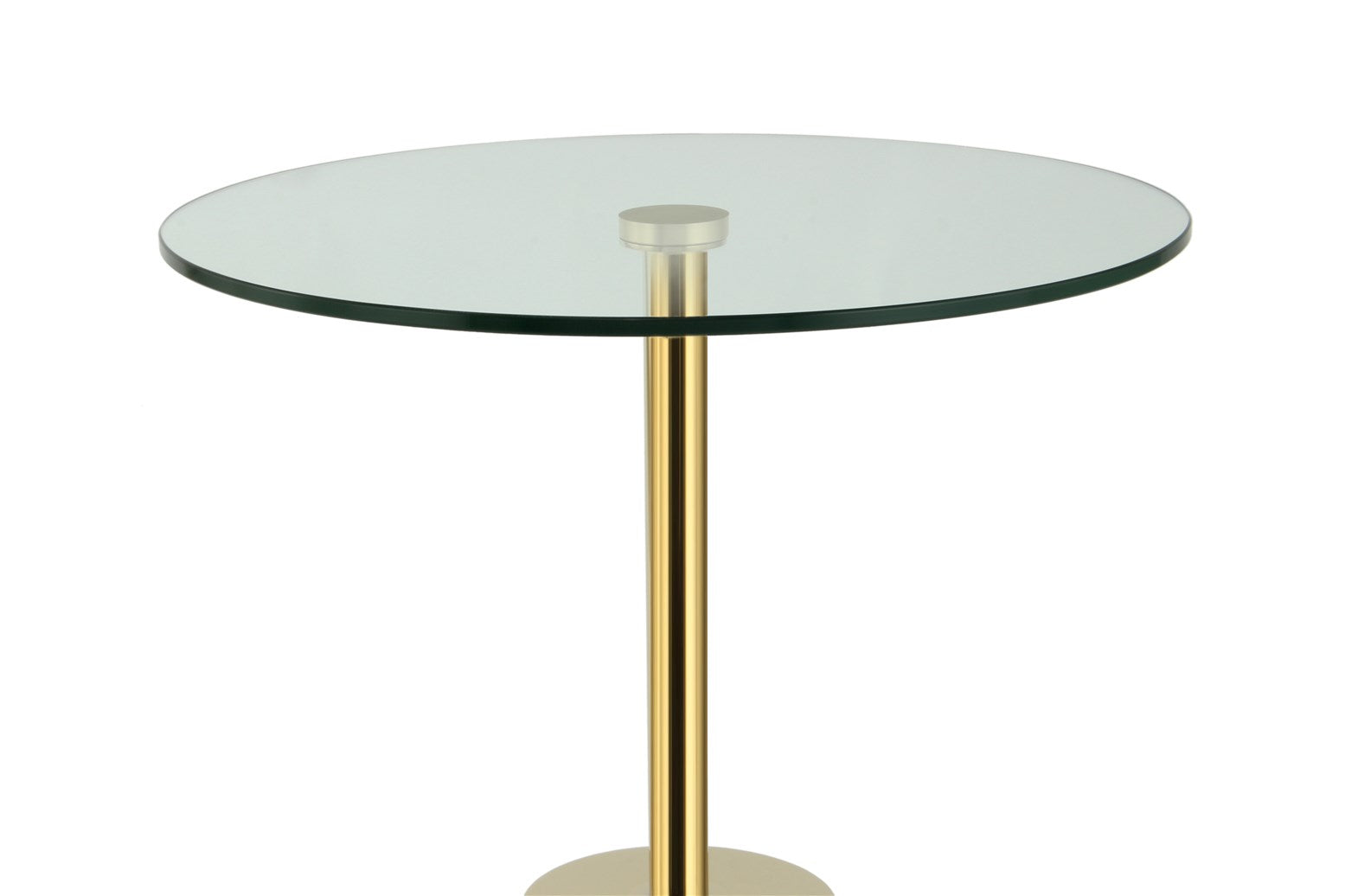 Table d'appoint or noir - Lana