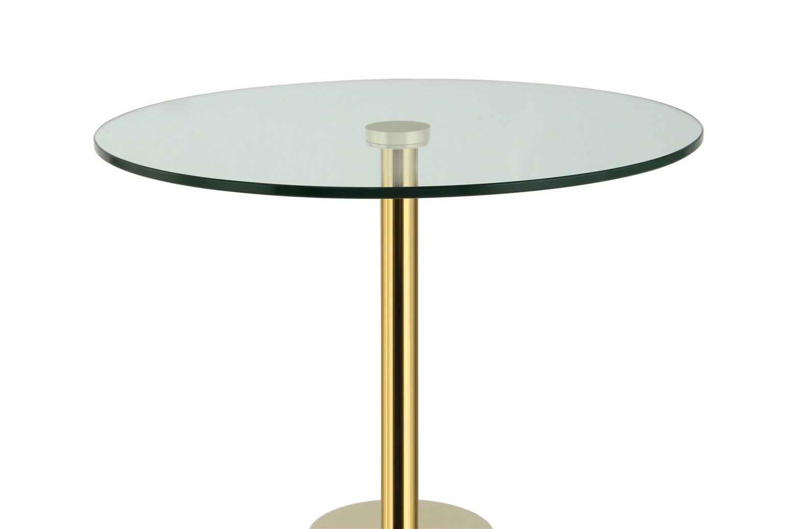 Table d'appoint or blanc - Lana