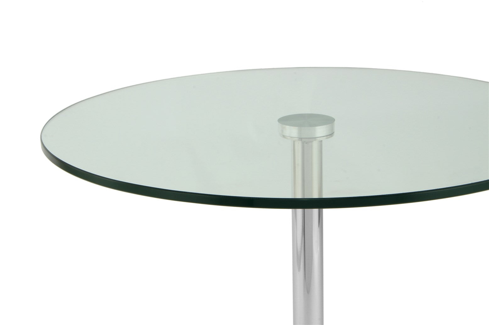 Table d'appoint argent blanc - Lana