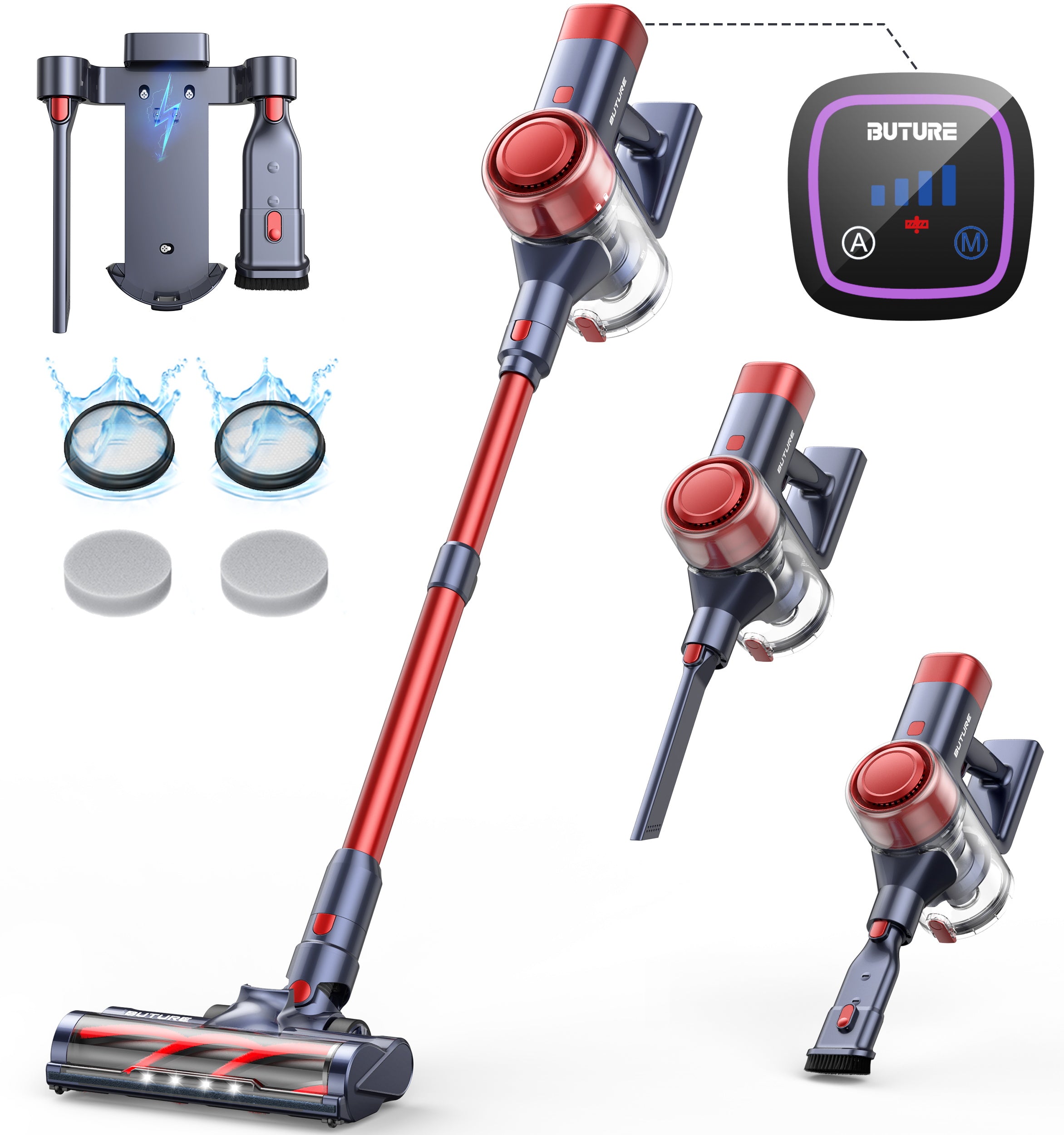 Aspirateur balai sans fil V12 PRO