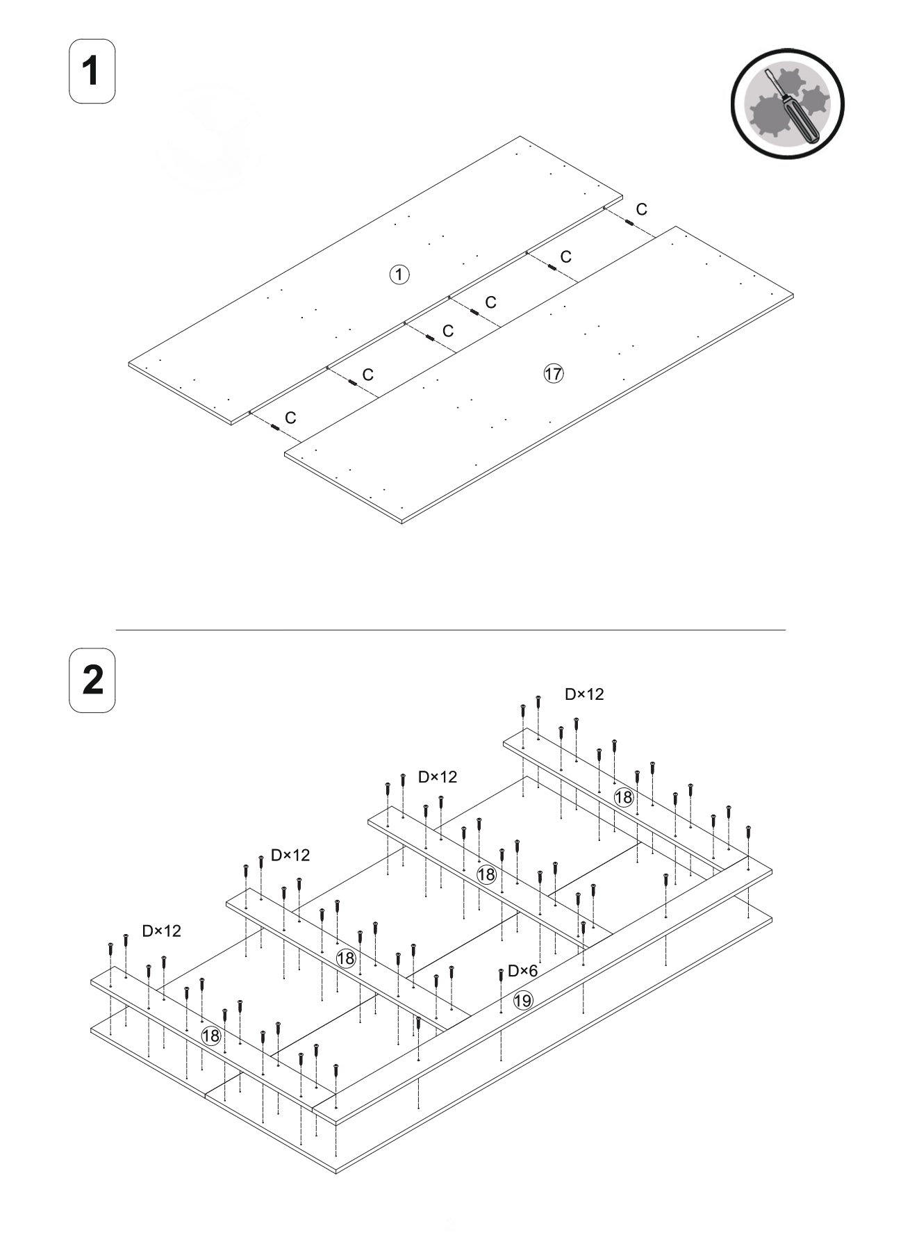 Lit coffre Sicilia avec sommier et tête de lit effet bois 160x200cm