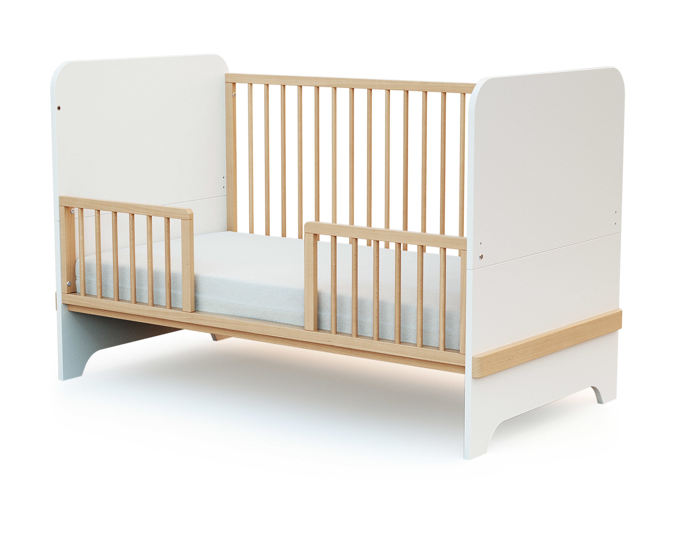 Barrière de lit bébé en bois SEREN Hêtre Verni 120 cm