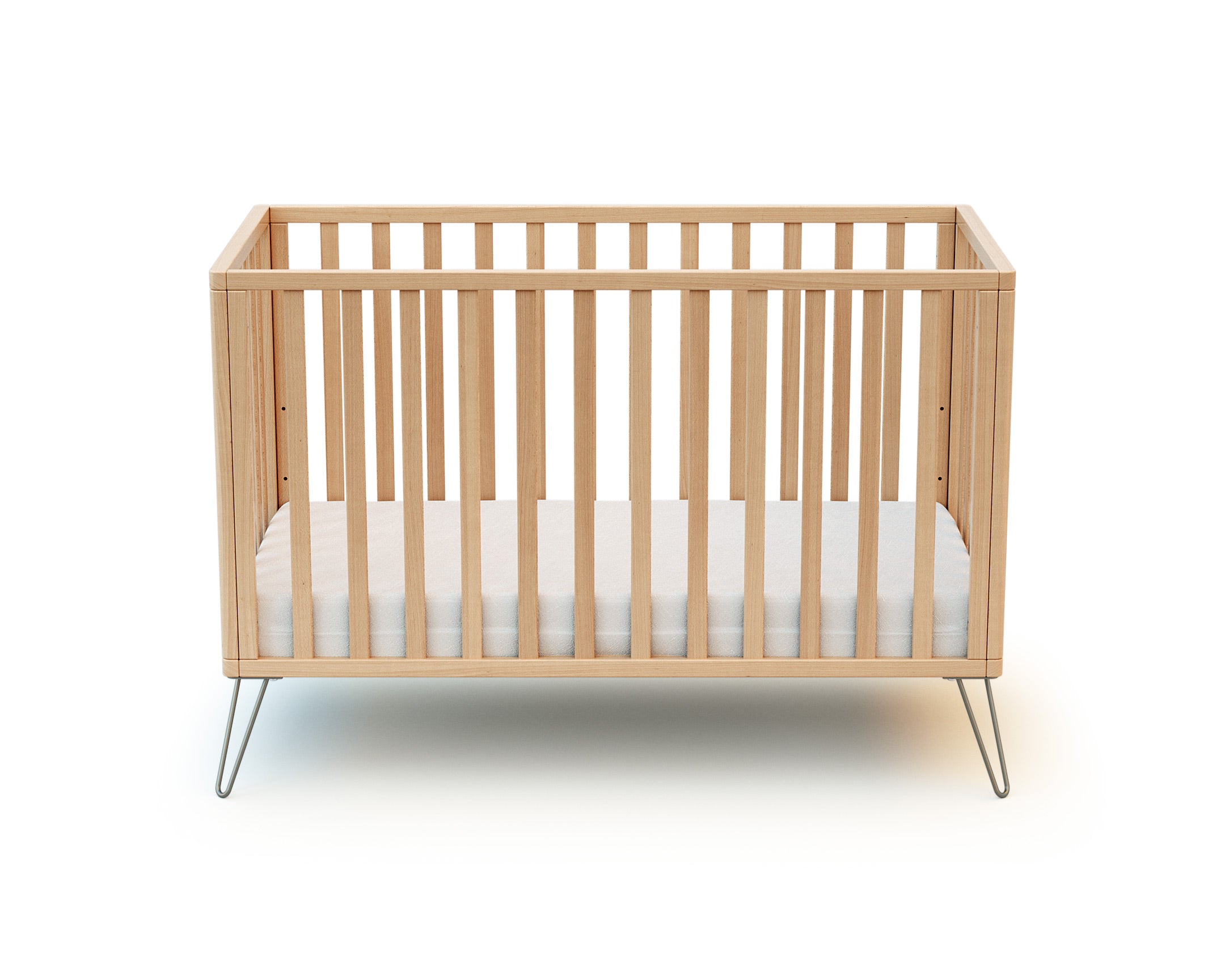 Lit bébé en bois ONLY Acier 60 x 120 cm