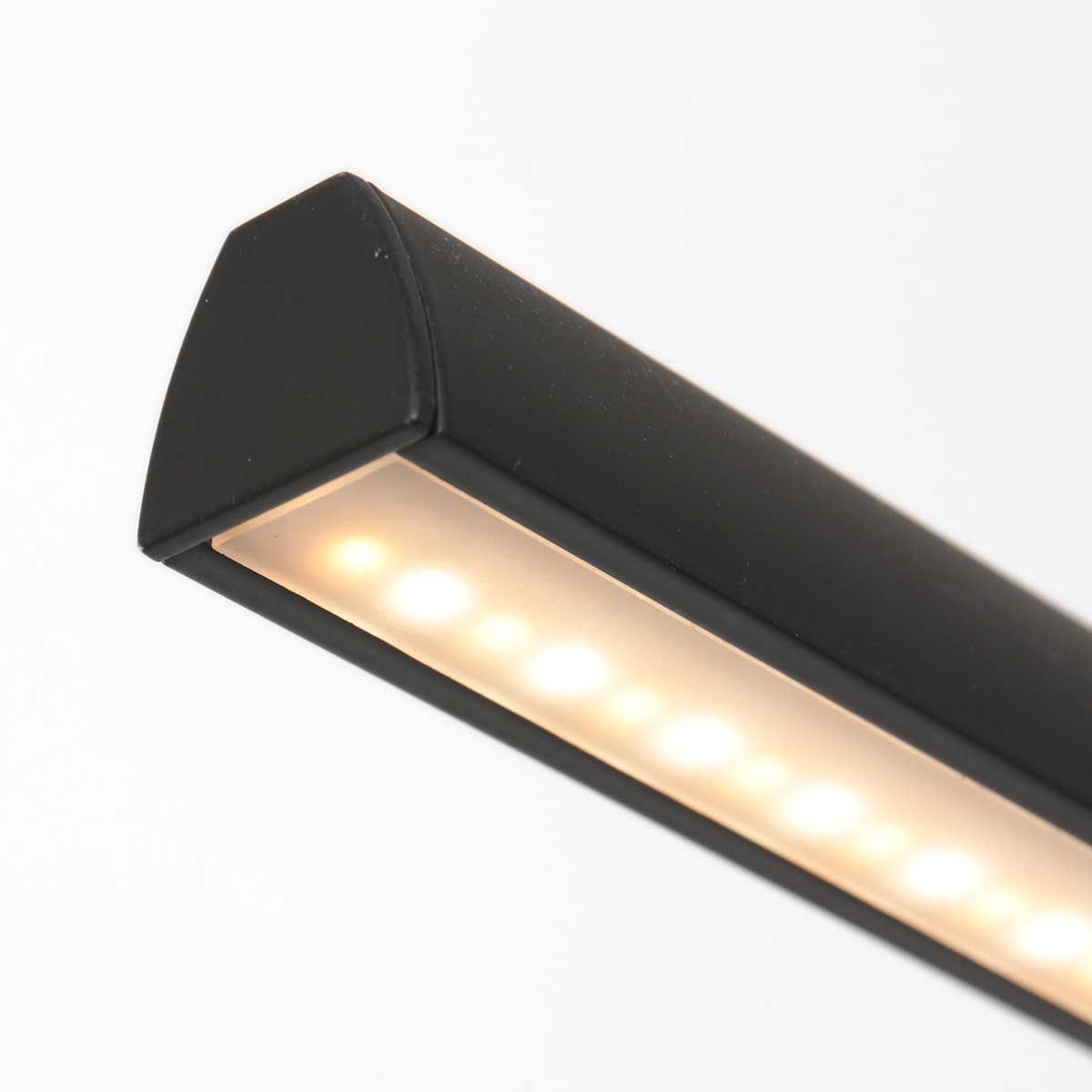 Lampe suspension noire - 1700 lumens - 1 lumière - Profilo