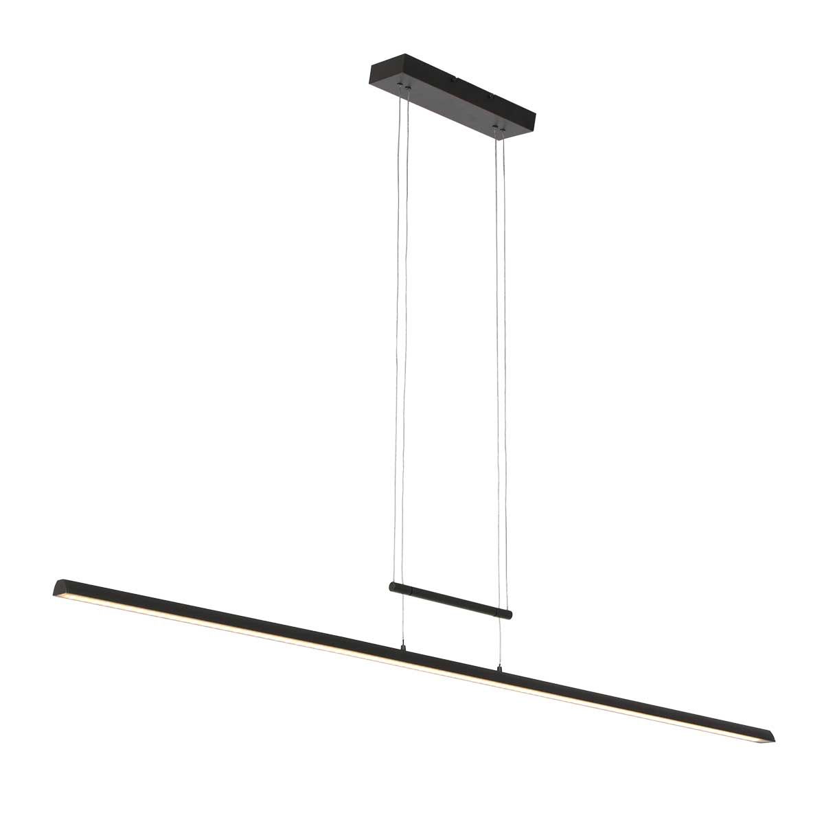 Lampe suspension noire - 2100 lumens - 1 lumière - Profilo