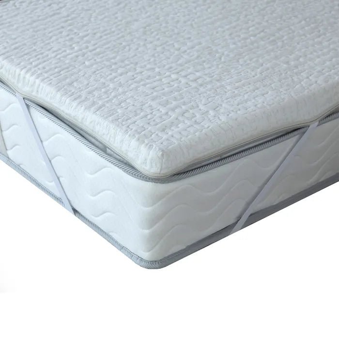 Surmatelas déhoussable Latex 60 kg 3 zones de confort