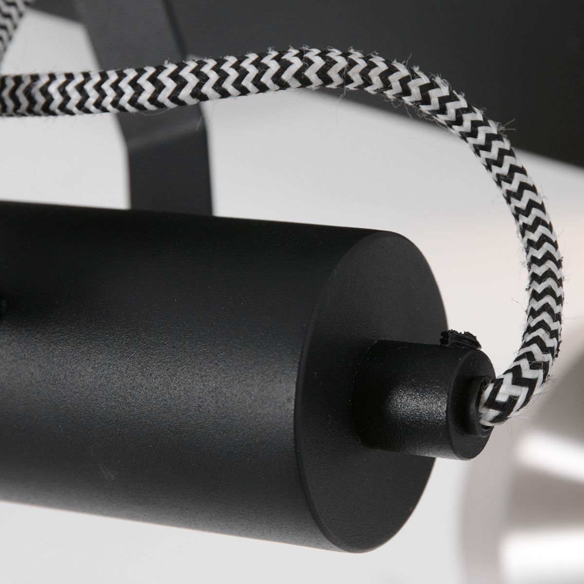 Spot plafond noir - Acier