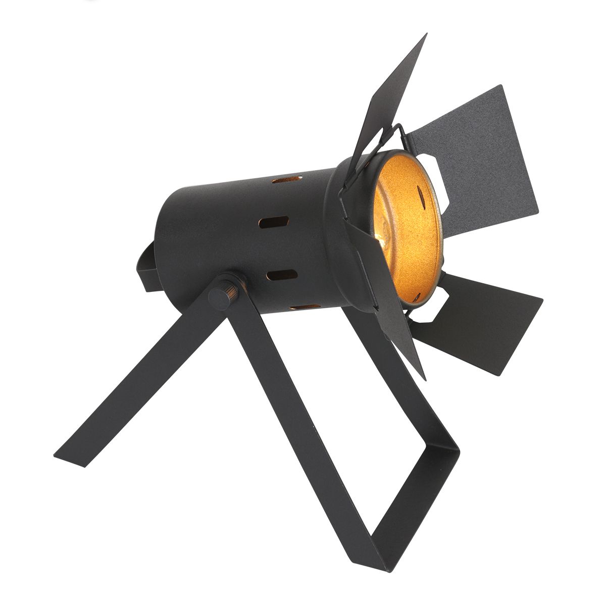 Lampe de table noire - Carré