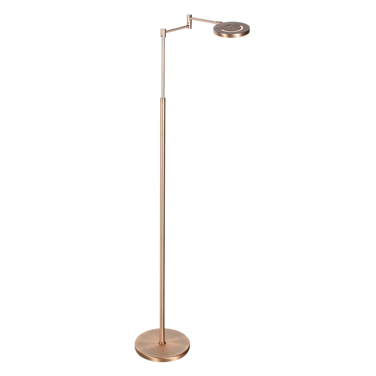 Lampadaire bronze rechargeable - Soleil