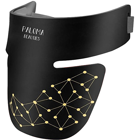 Masque & collier LED haute performance - noir