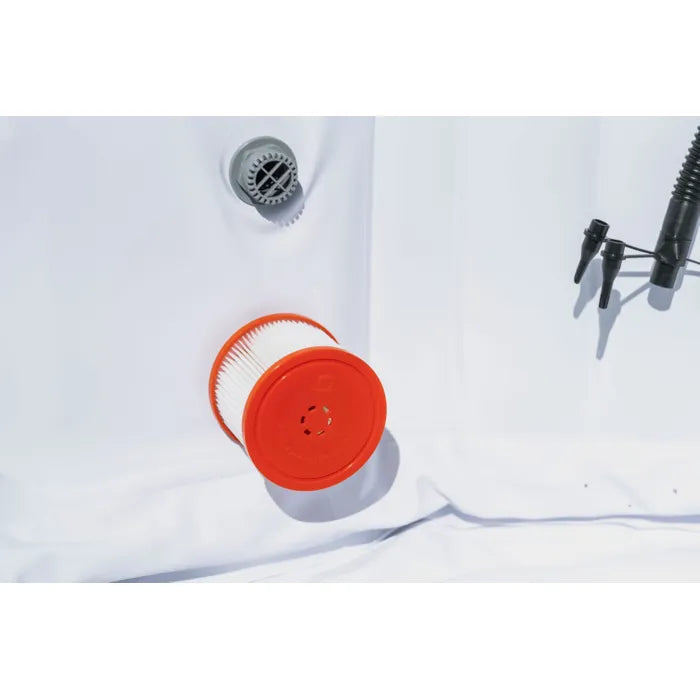 Lot de 2 filtres pour spa gonflable - 10 x 10 x 8 cm