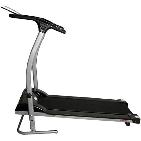 Tapis de marche magnétique et pliable - Compteur 5 fonctions - Couleur : Gris