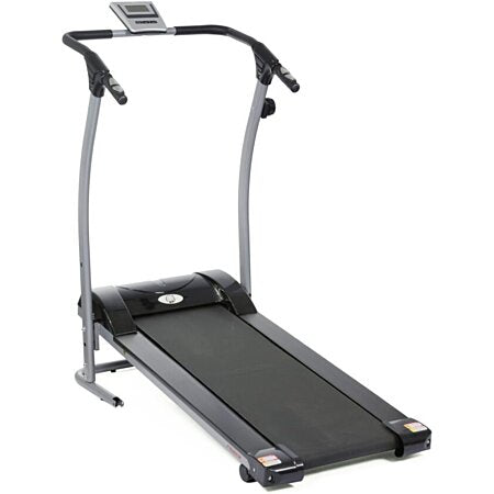 Tapis de marche magnétique et pliable - Compteur 5 fonctions - Couleur : Gris