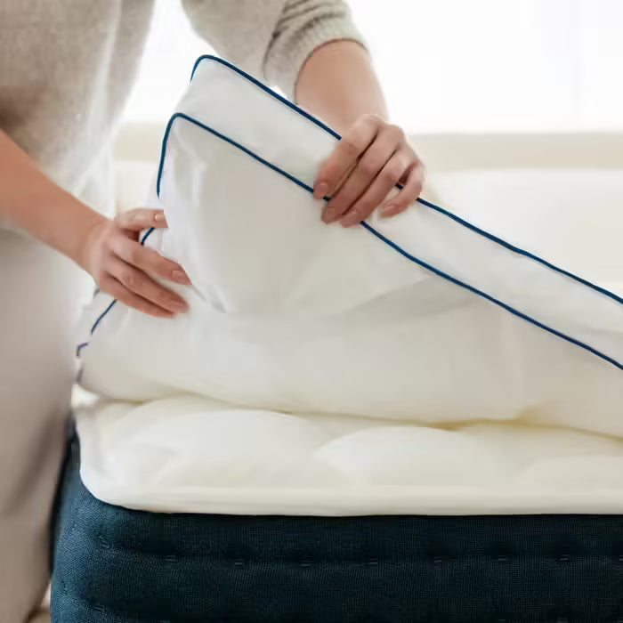 Surmatelas Premium Cloud - Epaisseur 3cm - Fibre Polyester et Tissu Respirant - ExtrĂŞmement moelleux