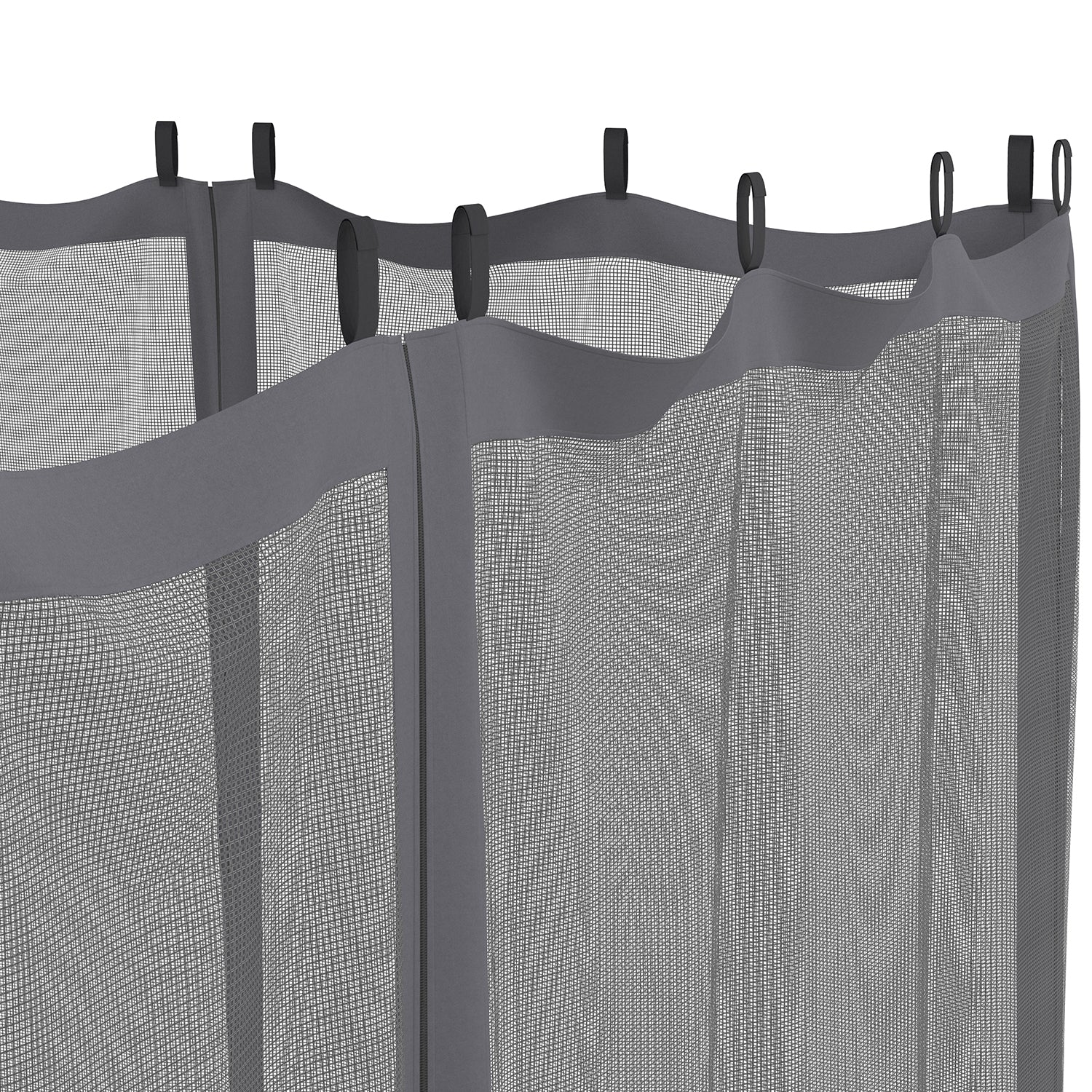 Moustiquaire pour pergola bioclimatique 4x3m
