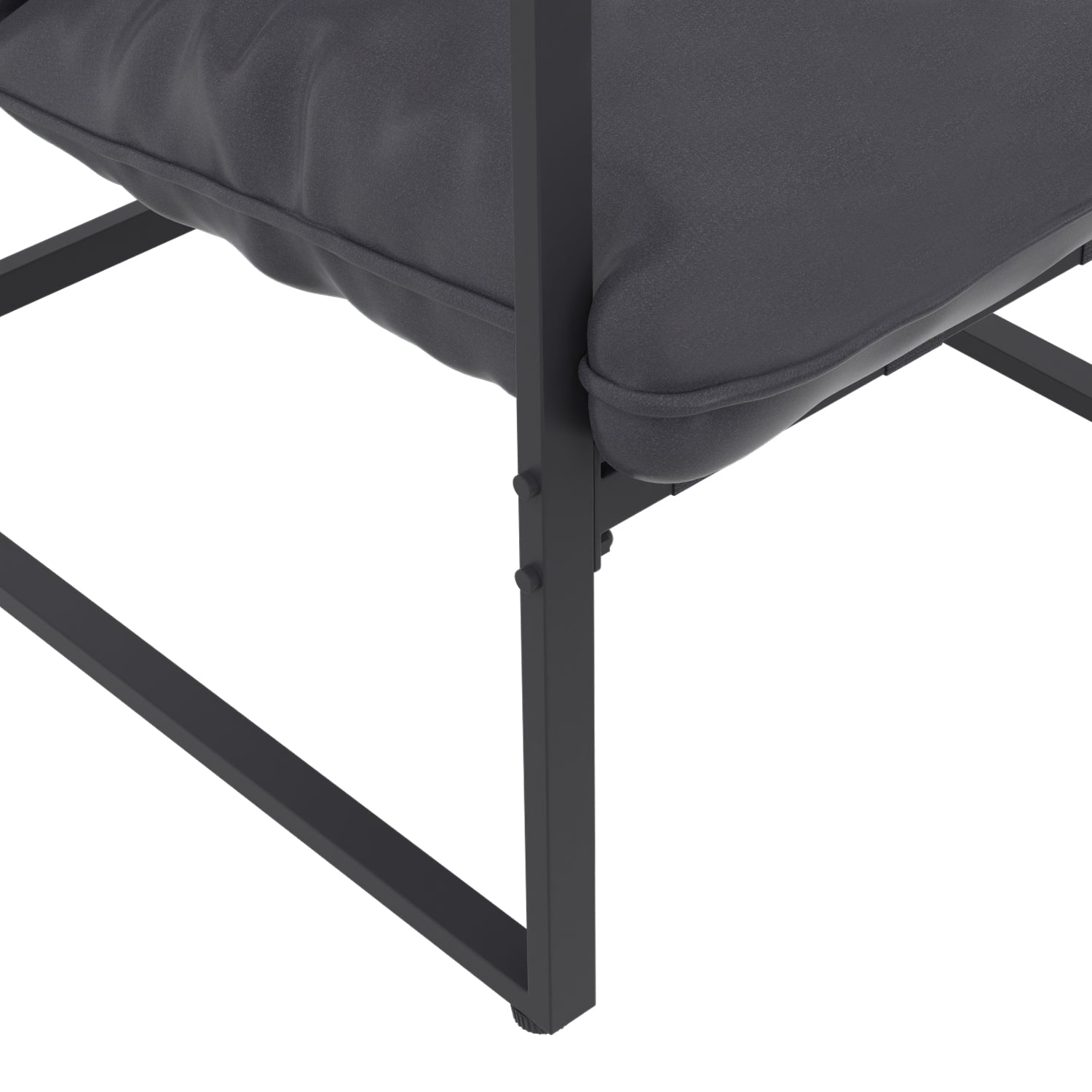 Salon de jardin d'angle Tropéa 8 places en métal et cordage gris